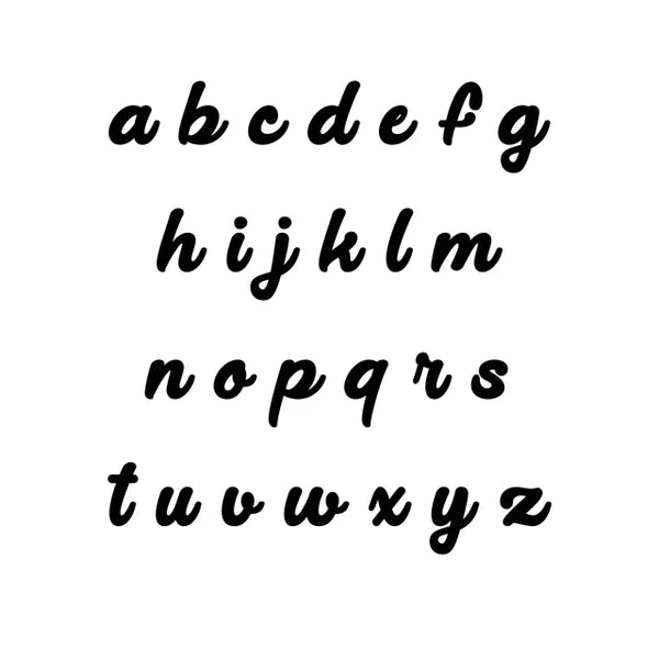 Script Nameplate Necklace