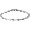 Lab-Grown Diamond Tennis Bracelet