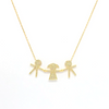 Two Boys One Girl Necklace