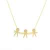 Three Boys Necklace