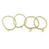 Sophie Elastic Bead Bracelet with Charm