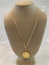 Paperclip Charm Necklace - Long