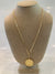 Paperclip Charm Necklace - Long