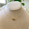 Paperclip Mini Soda Cap Necklace