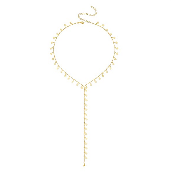 Star Line Lariat Necklace