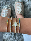 Rainbow Tennis Star Bracelet