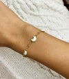 Moon Pearl Bracelet