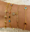 Stars Silhouette Anklet