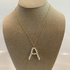 Pearl Initial Necklace